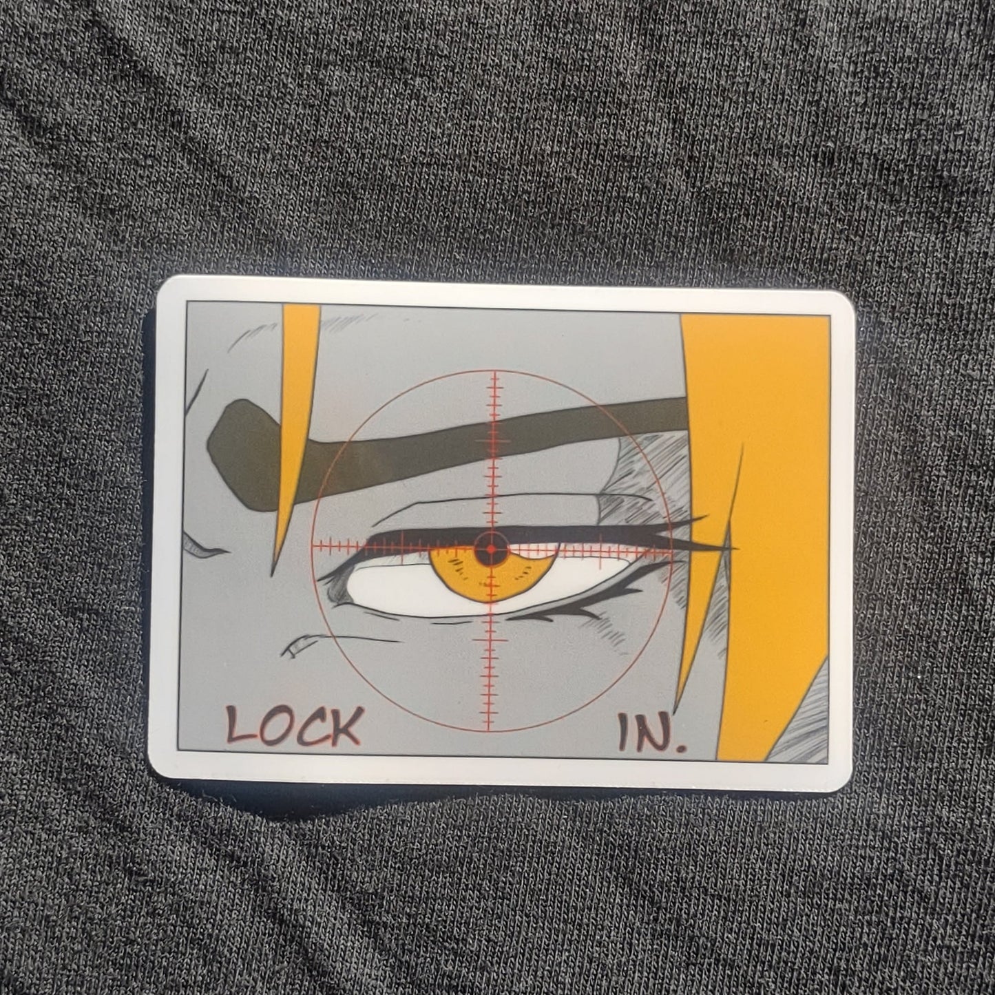 "Lock In" Sticker