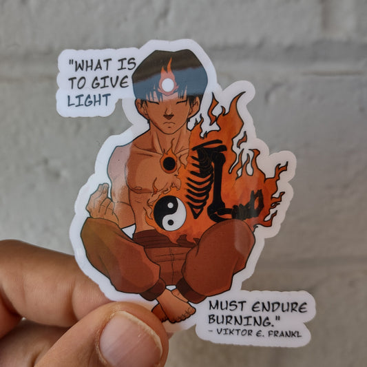 "What is To Give Light" Sticker