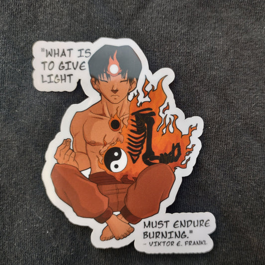"What is To Give Light" Sticker